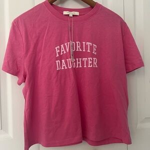 Favorite Daughter Vibrant Pink Tee